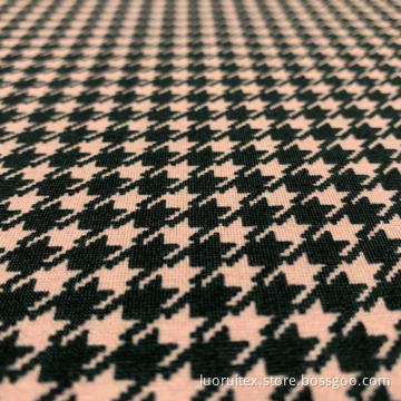 Hound Tooth Check Bedruckte Stoffe